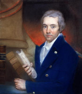 Portrait of William Wilberforce (1759-1833) by William Lane (1746-1819) (pastel on paper) de John Russell