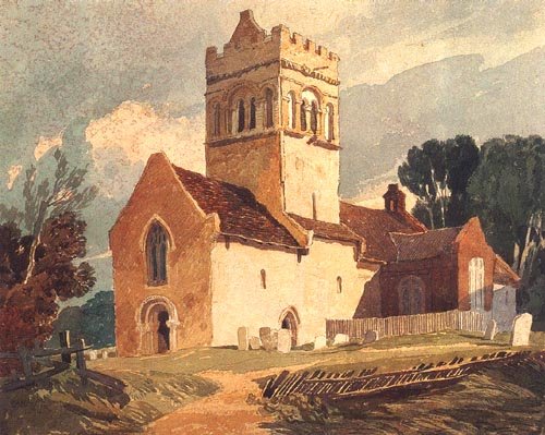 Gillingham church, Norfolk de John Sell Cotman