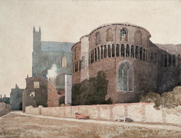 St. Luke's Chapel, Norwich Cathedral de John Sell Cotman