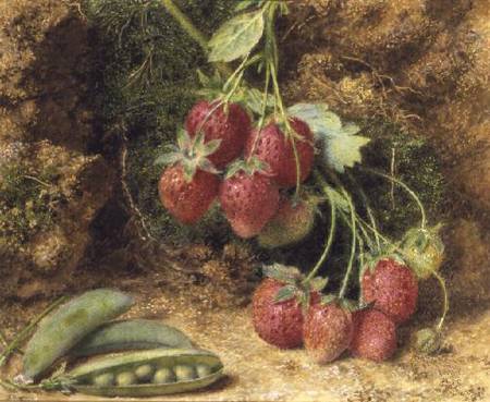 Strawberries and Peas de John Sherrin