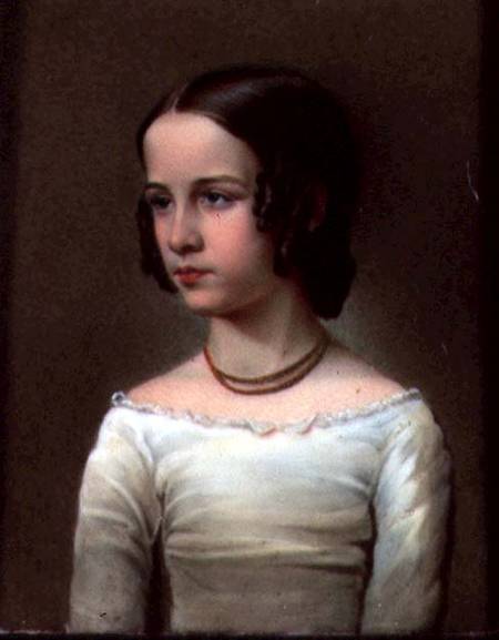 Miniature of Sarah Simpson aged 12 de John Simpson