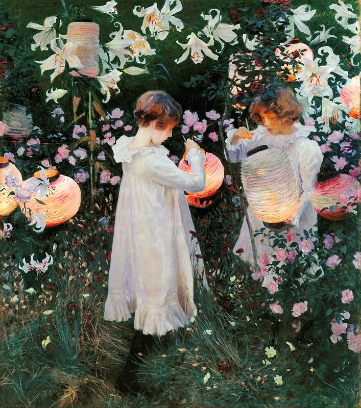 Carnation, Lily, Lily, Rose de John Singer Sargent