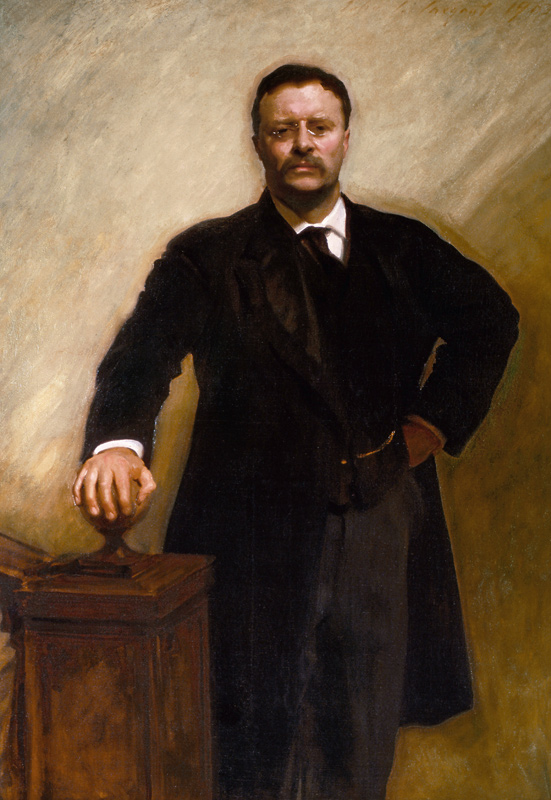 Portrait of Theodore Roosevelt de John Singer Sargent