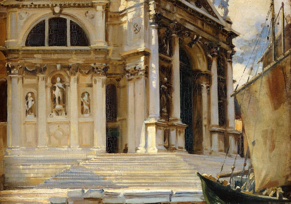 Santa Maria della Salute, Venedig. de John Singer Sargent