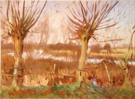 Landscape with Trees, Calcot-on-the-Thames de John Singer Sargent
