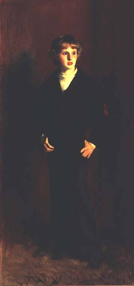 The late Major E.C. Harrison as a boy de John Singer Sargent
