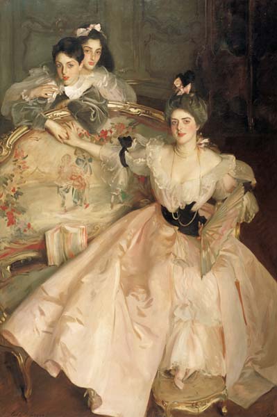 Mrs. Carl Meyer, later Lady Meyer, and her two Children de John Singer Sargent