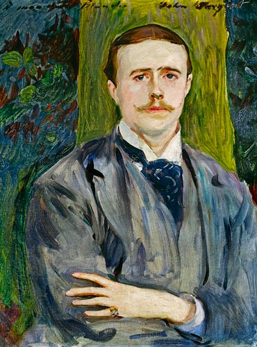 Portrait of Jacques-Emile Blanche (1861-1942) de John Singer Sargent