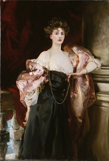 Portrait of Lady Helen Vincent, Viscountess D''Abernon de John Singer Sargent