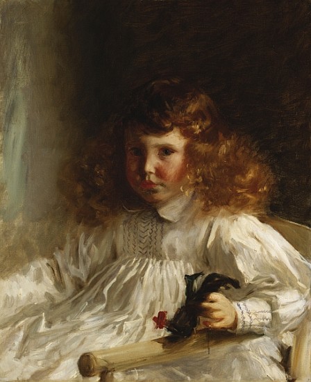 Portrait of Leroy King as a Young Boy de John Singer Sargent