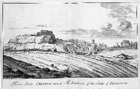 The Southside of the Castle of Edinburgh, from ''Theatrum Scotiae'' John Slezer
