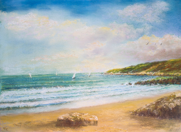 Devon Seascape de Margo Starkey