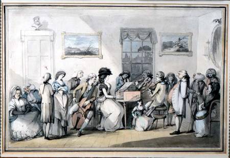 The Concert Party de John the Younger Dunthorne