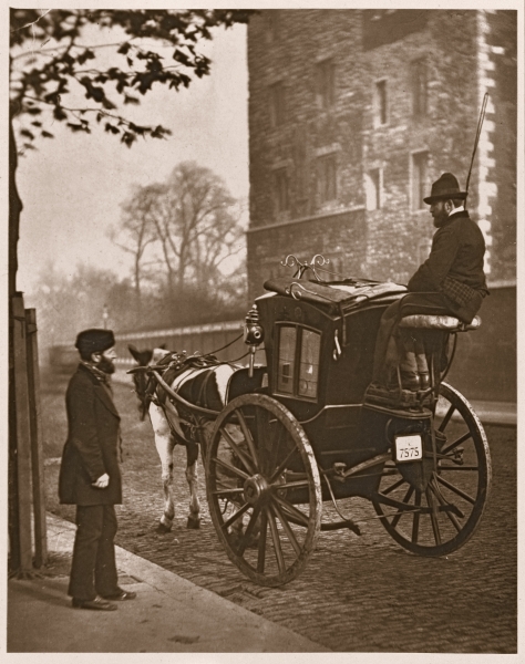 London Cabmen, from ''Street Life in London'', 1877-78 (woodburytype)  de John Thomson
