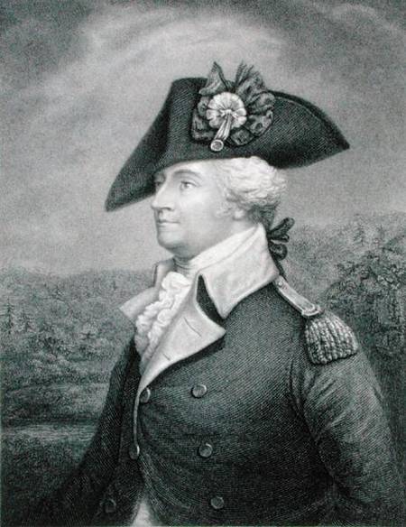Brigadier General Anthony Wayne (1745-96) engraved by John Francis Eugene Prud'Homme (1800-92) after de John Trumbull