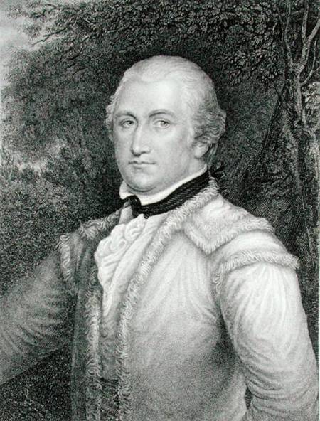 Brigadier General Daniel Morgan (1736-1802) engraved by John Francis Eugene Prud'Homme (1800-92) aft de John Trumbull