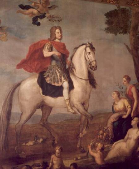 George I on horseback de John Vanderbank