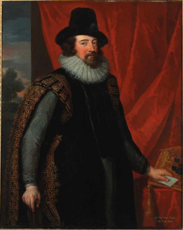 Bildnis des Sir Francis Bacon (1561-1626). de John Vanderbank d.J.
