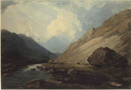 Pass of Llanberis de John Varley