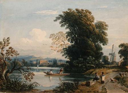 River Scene de John Varley