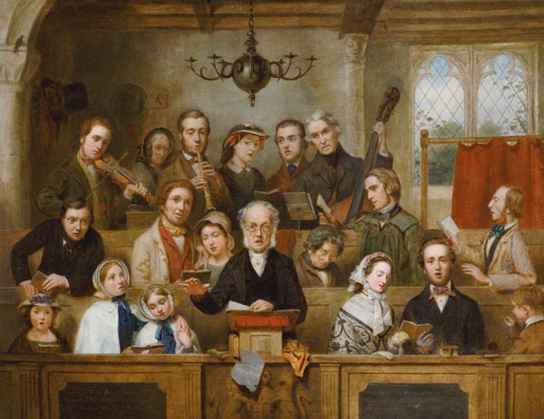 The village choir de John Watkins Chapman