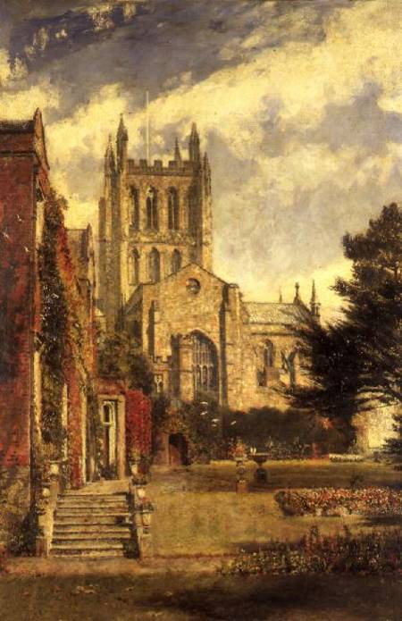 Hereford Cathedral de John William Buxton Knight