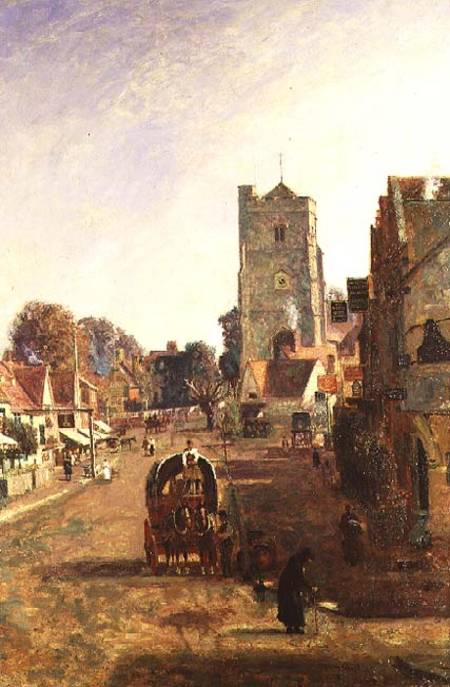 A View of Pinner de John William Buxton Knight