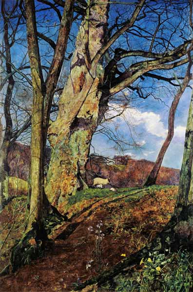 In Early Spring: A Study in March de John William Inchbold