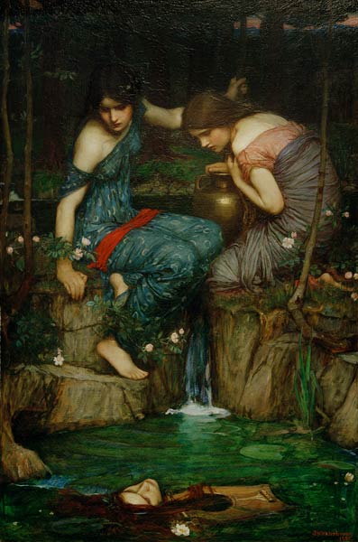 Waterhouse / Nymphs / Orpheus de John William Waterhouse