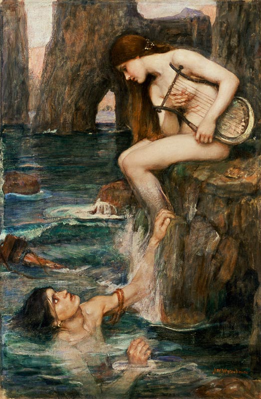 The Siren de John William Waterhouse