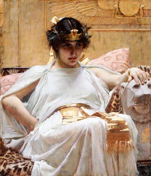 Cleopatra de John William Waterhouse