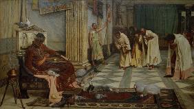 Honorius / Court / Painting / Waterhouse