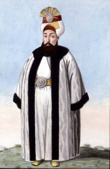 Othman (Osman) III (1699-1757) Sultan 1754-57, from 'A Series of Portraits of the Emperors of Turkey de John Young