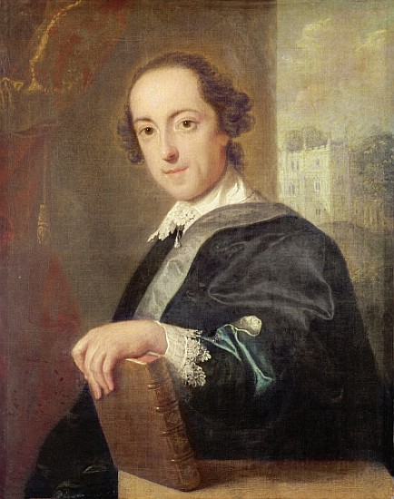 Portrait of Horatio Walpole, 4th Earl of Oxford de John Giles Eckhardt