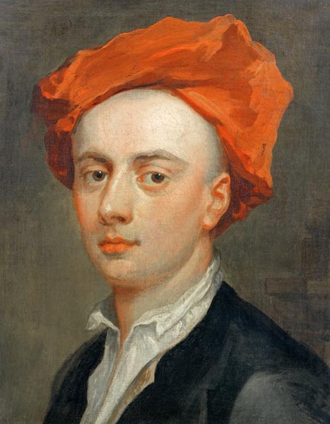 Portrait of John Gay (1685-1732), author of The Beggar's Opera de Jonathan Richardson