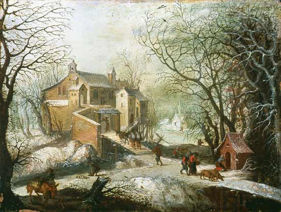 Winter Landscape de Joos de Momper