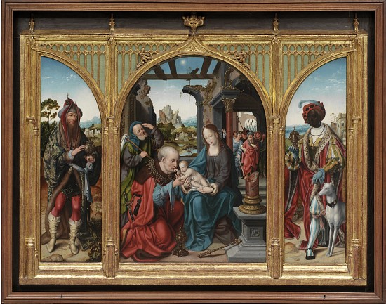 Adoration of the Magi de Joos van Cleve