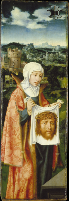 Saint Veronica Displaying the Sudarium de Joos van Cleve