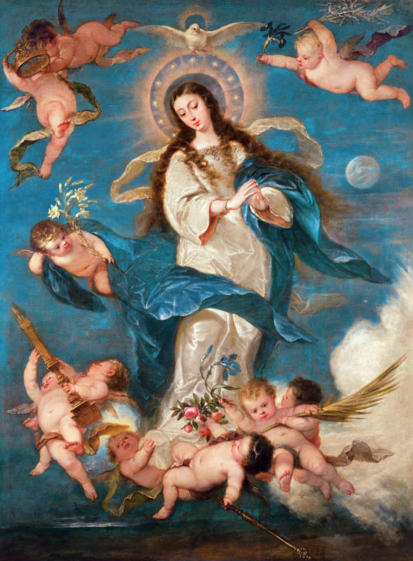 The Immaculate Conception de Jose Antolinez