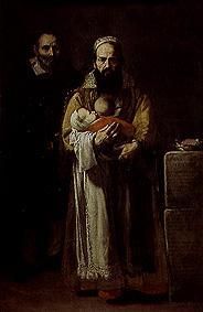 Portrait the Maddalena Ventura. de José (o Jusepe) de Ribera