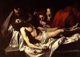 The burial Christi. de José (o Jusepe) de Ribera
