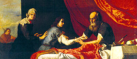 Isaac and Jakob. de José (o Jusepe) de Ribera
