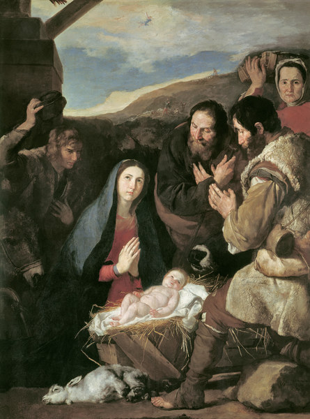 J.de Ribera / Adoration of the sheperds de José (o Jusepe) de Ribera