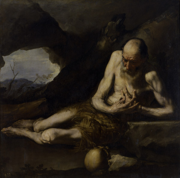 J.de Ribera, The Hermit Paul de José (o Jusepe) de Ribera