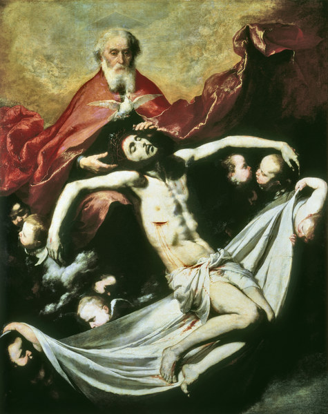 The Holy Trinity / Ribera de José (o Jusepe) de Ribera