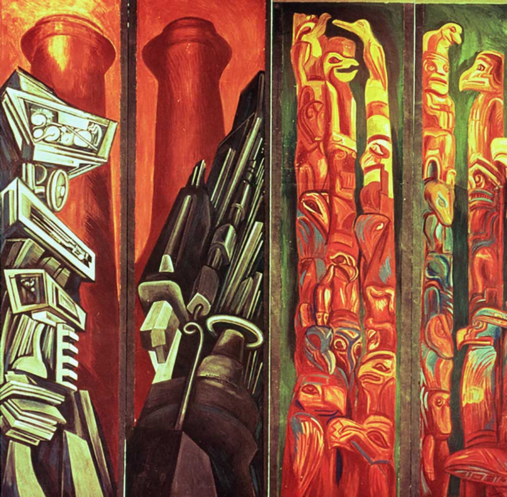 Decorative Panel III, from The Epic of American Civilization, 1932-34 de José Clemente Orozco