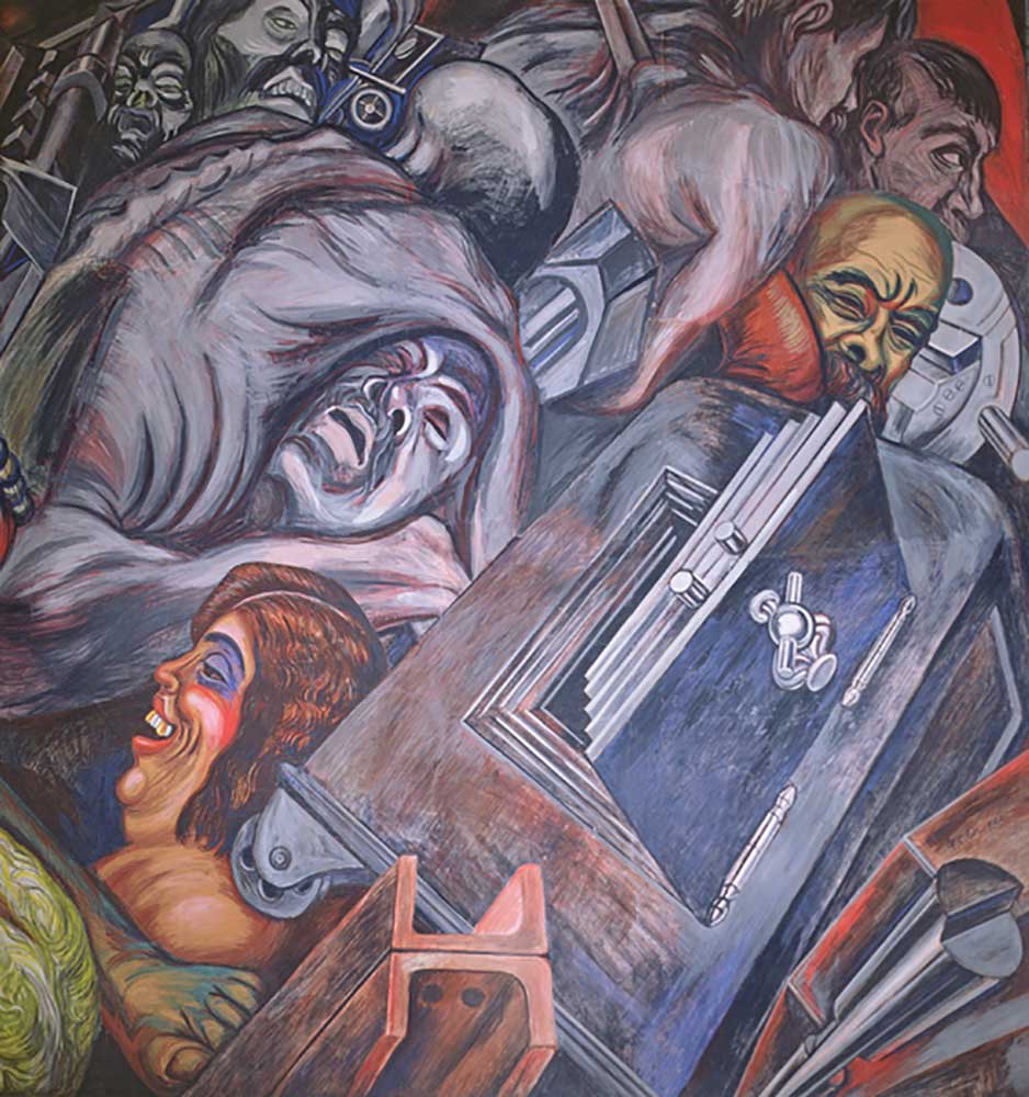 Katharsis, 1934 de José Clemente Orozco