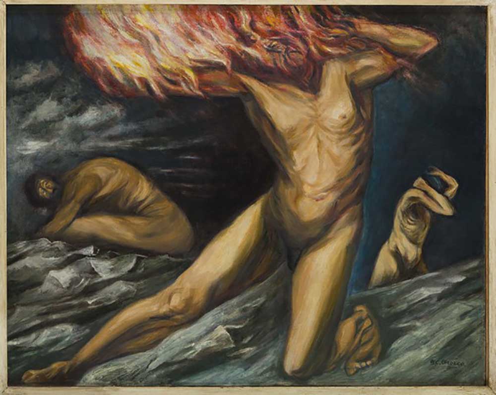 Prometheus de José Clemente Orozco