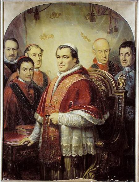 Pope Pius IX (1792-1878) de Jose Galofre Y Coma