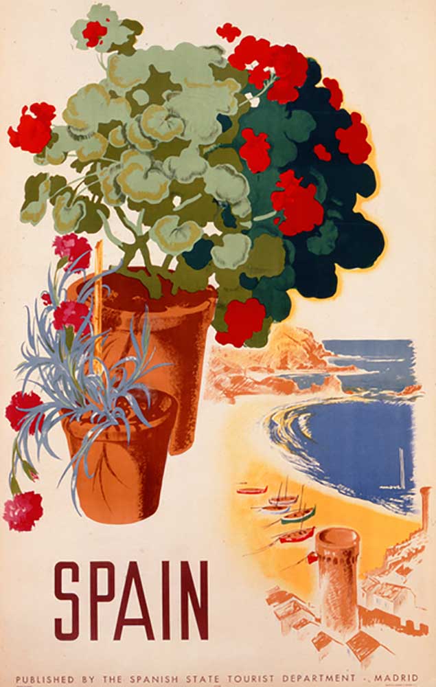 Poster advertising Spain, c.1935 de Jose Morell